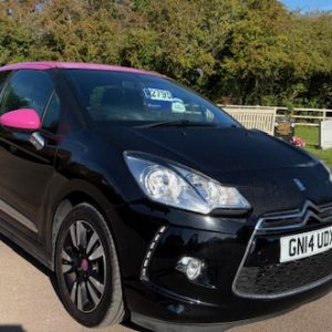2014 Citroen Ds3 5 speed manual.
