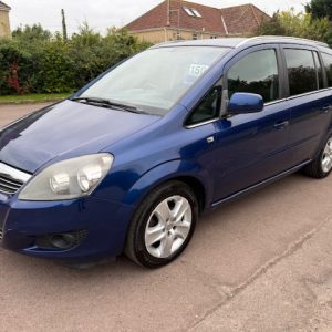 2011 Vauxhall Zafira Energy 1.8 petrol 5 speed manual