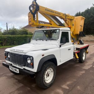2013 Landrover Defender 110 Cherry Picker. 2.2 Tdci, 6 speed manual .