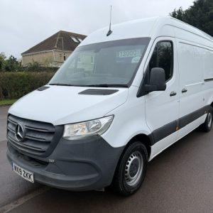 2019 Mercedes Sprinter 314 Cdi 2.1 6 speed manual Rear wheel drive.